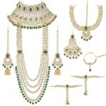 Indian Traditional Kundan Dulhan Bridal Jewellery Set Gift for Women